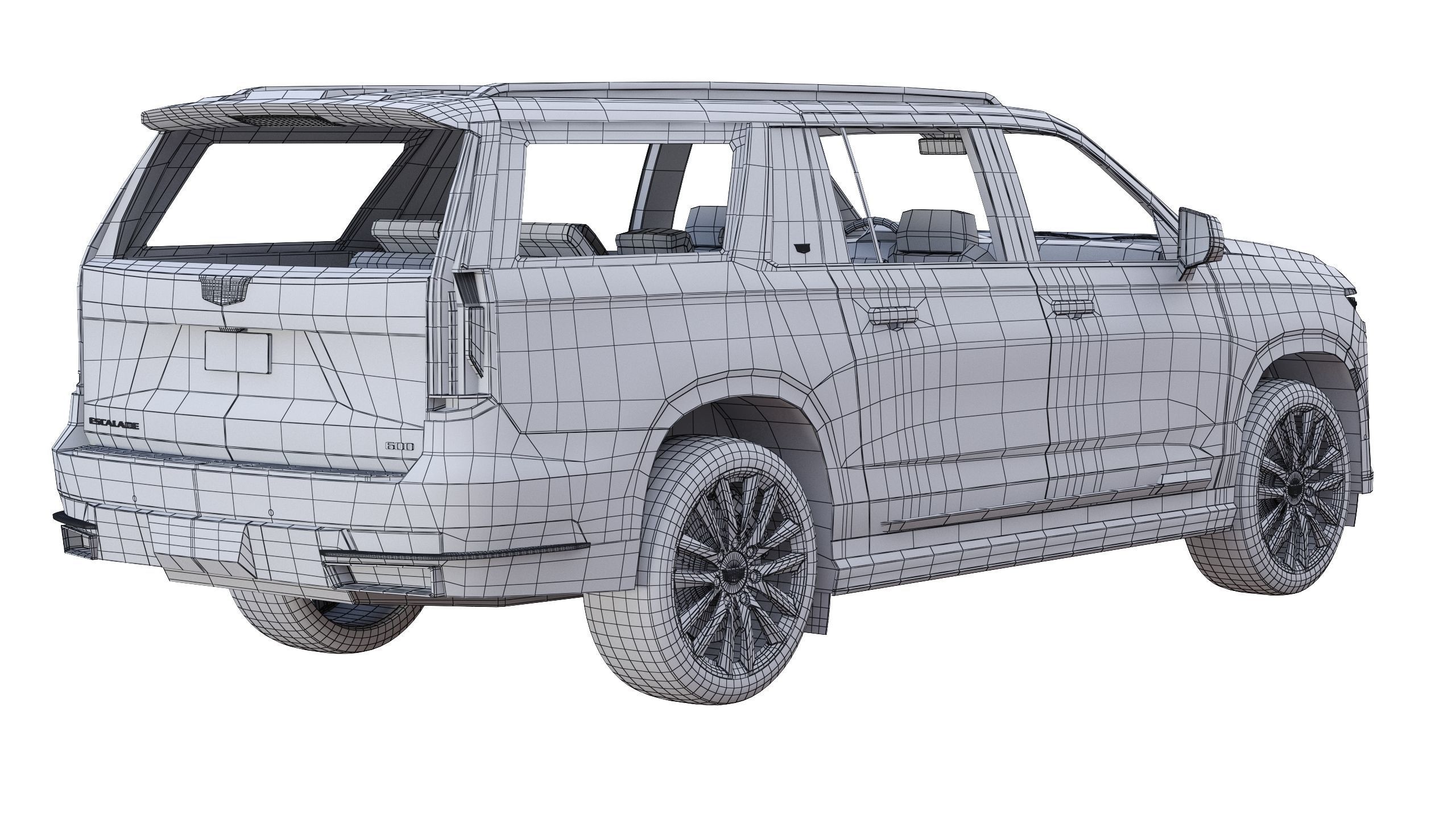 Cadillac Escalade ESV Sport 2021 3D model_10