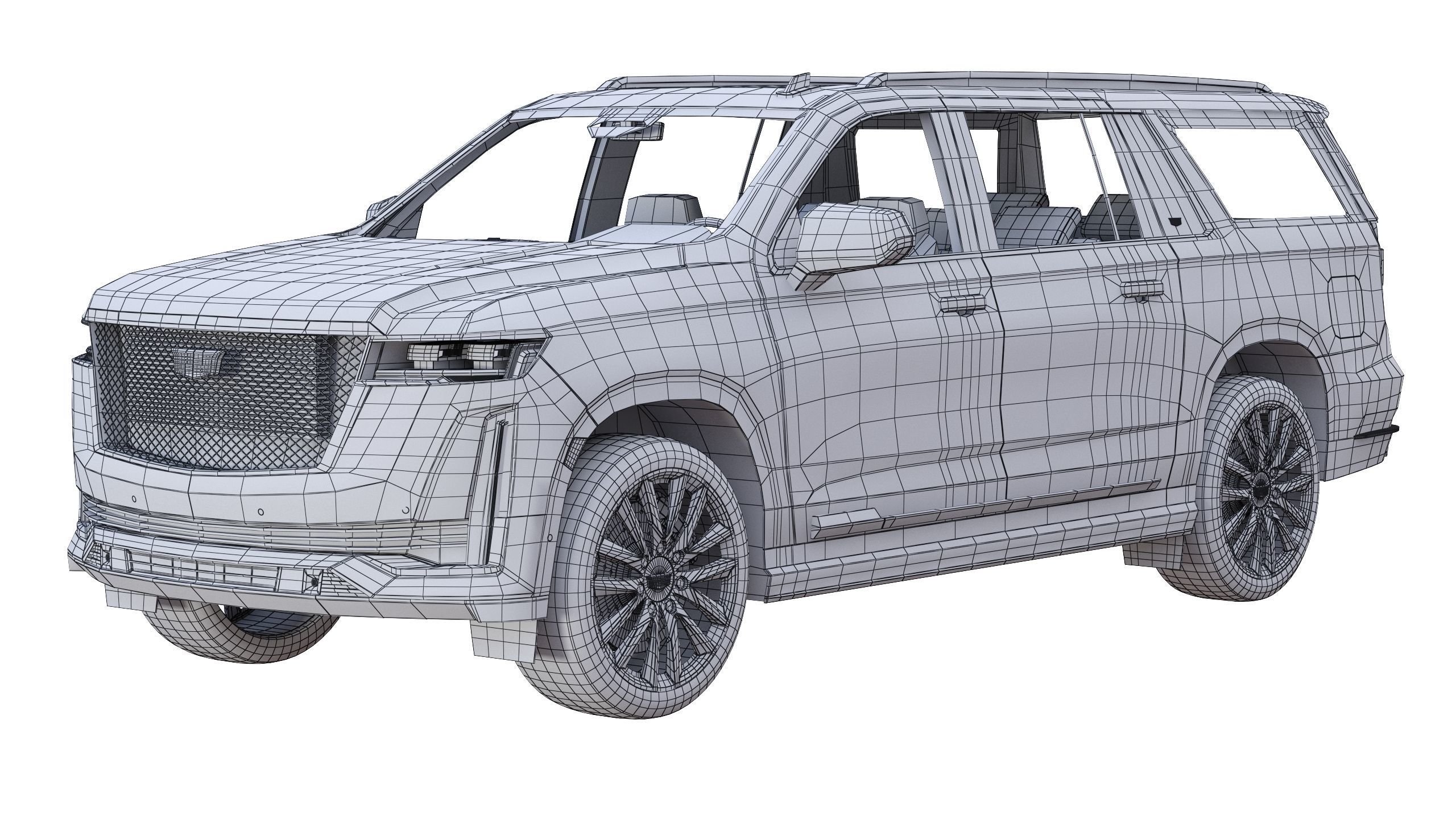 Cadillac Escalade ESV Sport 2021 3D model_9