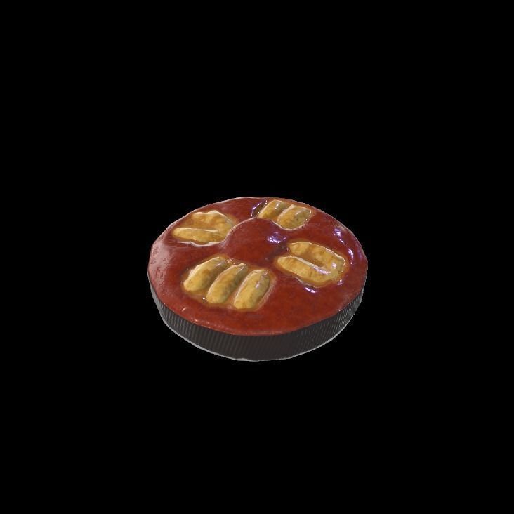 appel cake 3D model_5