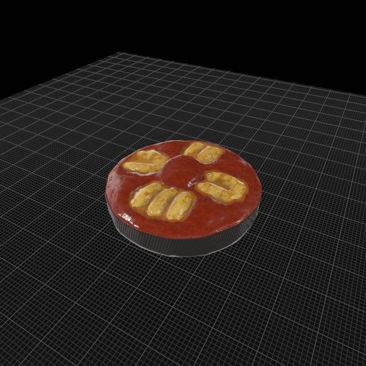 appel cake 3D model_12