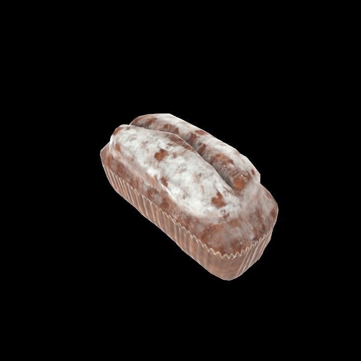 marble cake 3D model_7