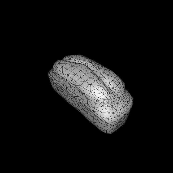 marble cake 3D model_9