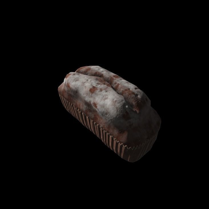 marble cake 3D model_6