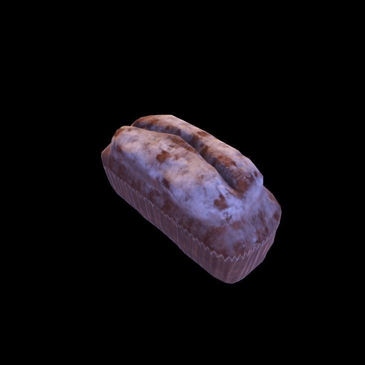 marble cake 3D model_8