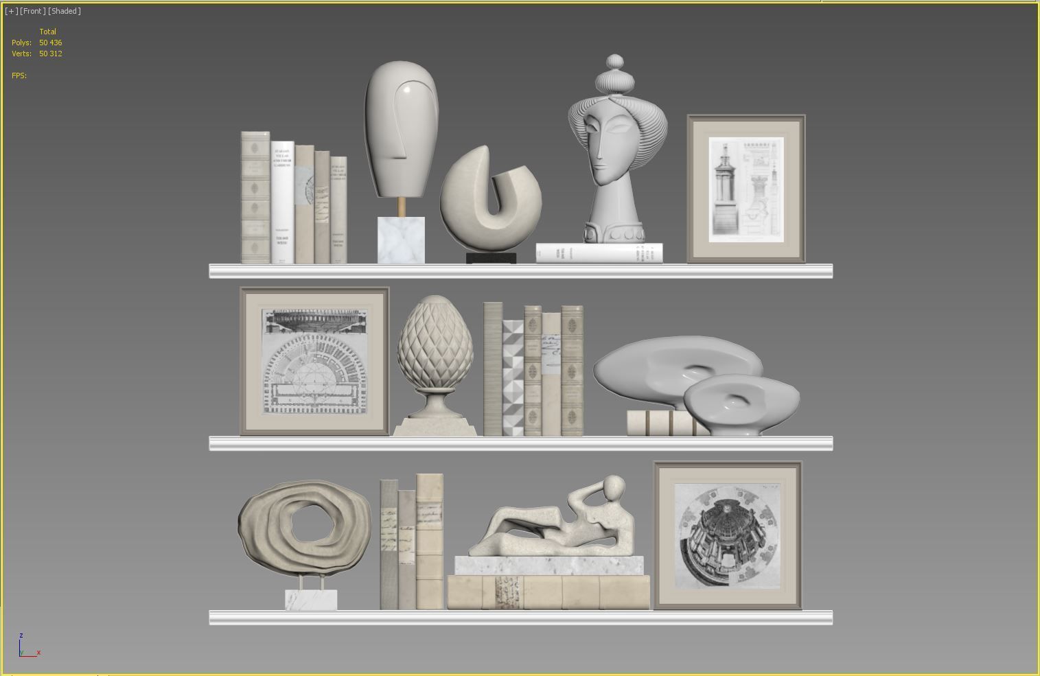 Decor Set 148 3D model_5