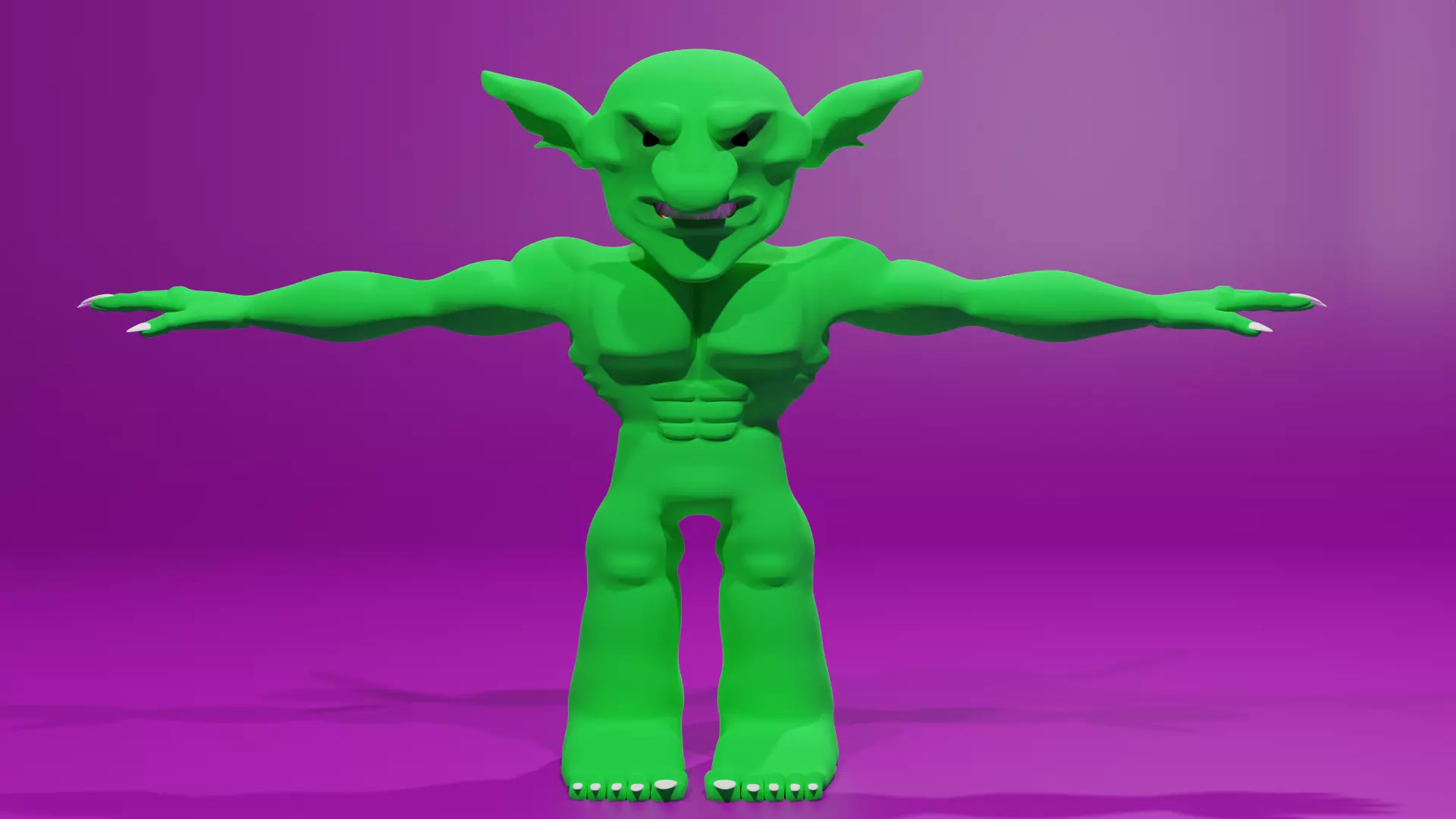 Goblin 3d character 3D model_0