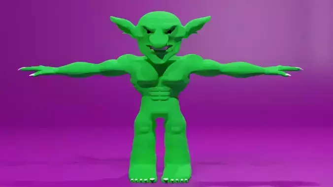 Goblin 3d character 3D model