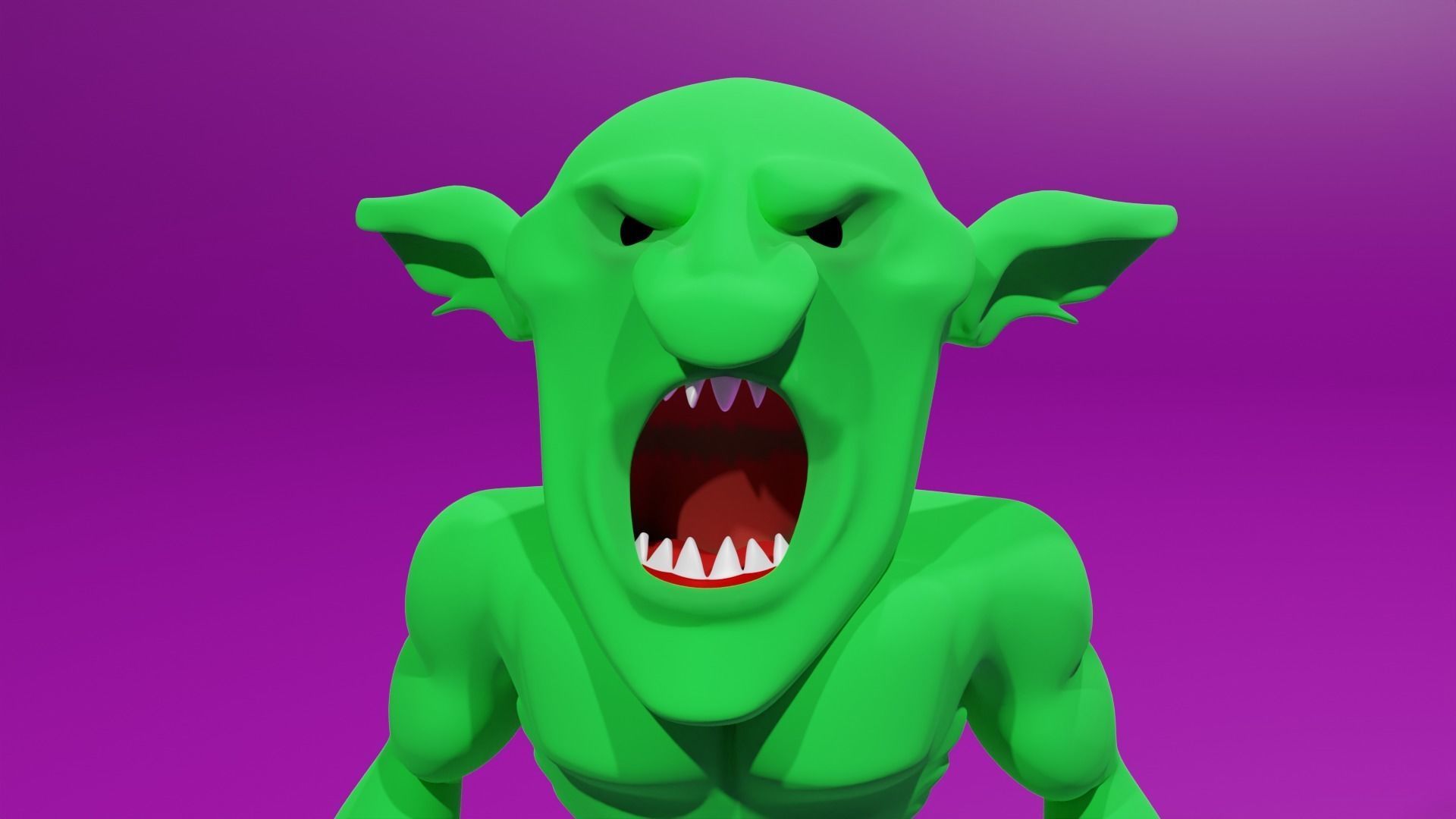 Goblin 3d character 3D model_14