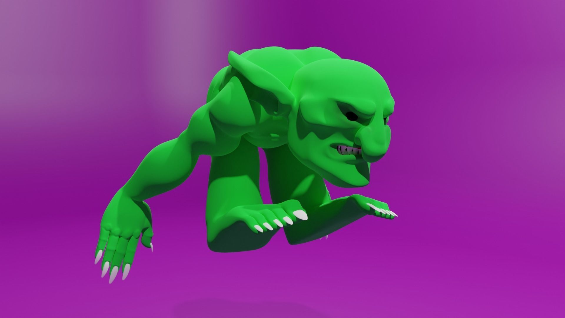 Goblin 3d character 3D model_4