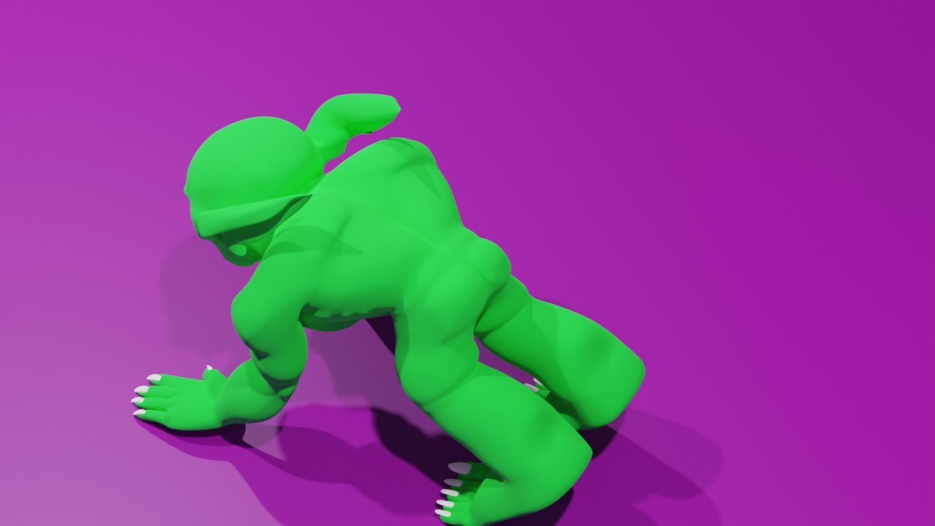 Goblin 3d character 3D model_3
