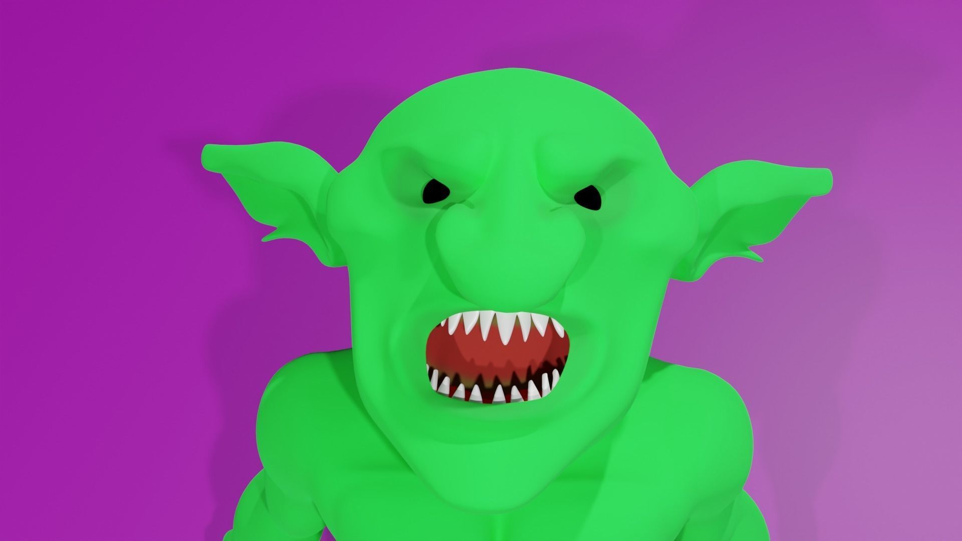 Goblin 3d character 3D model_15