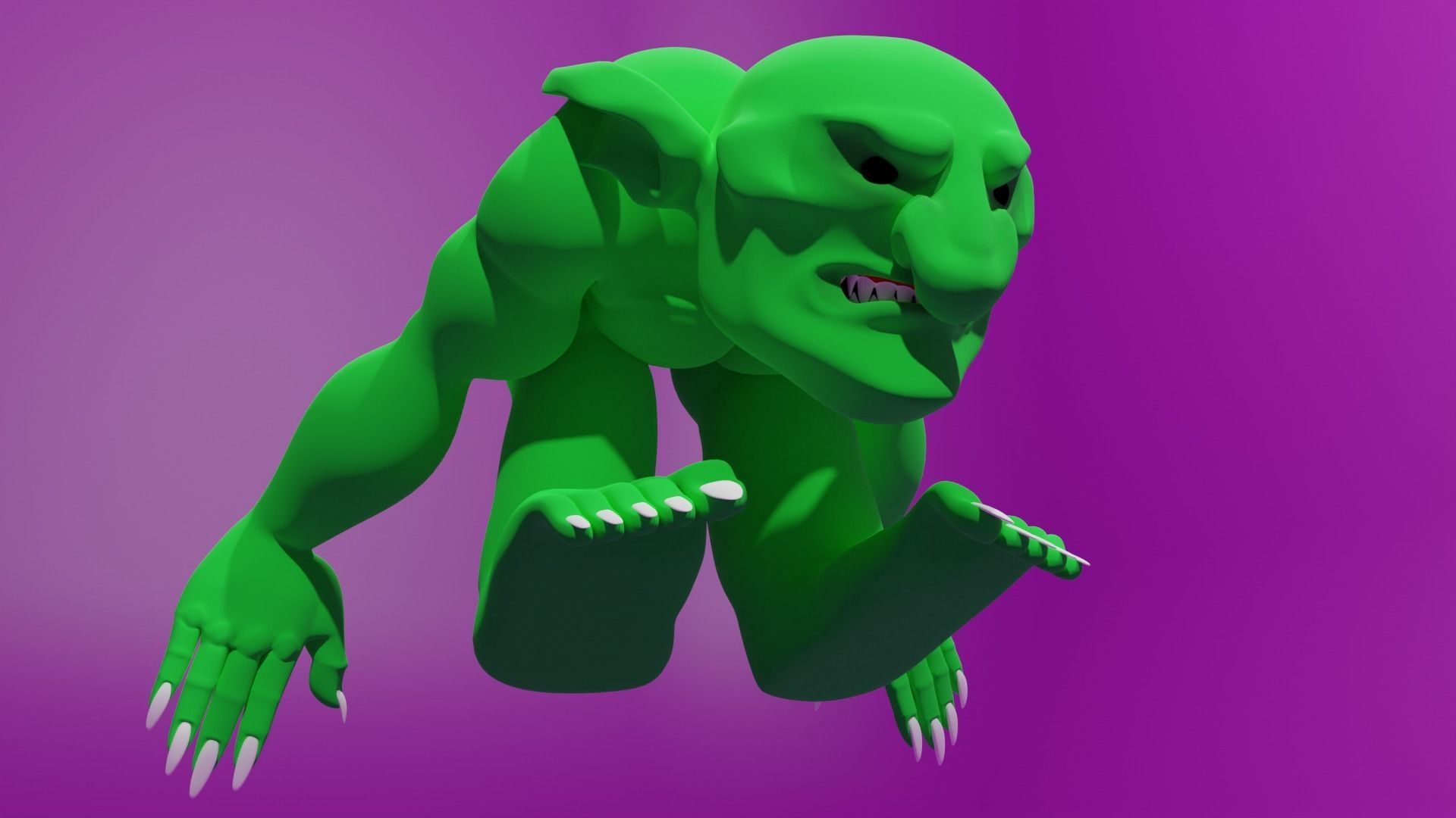 Goblin 3d character 3D model_5