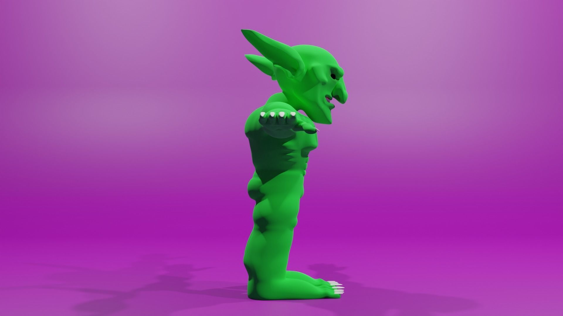 Goblin 3d character 3D model_8
