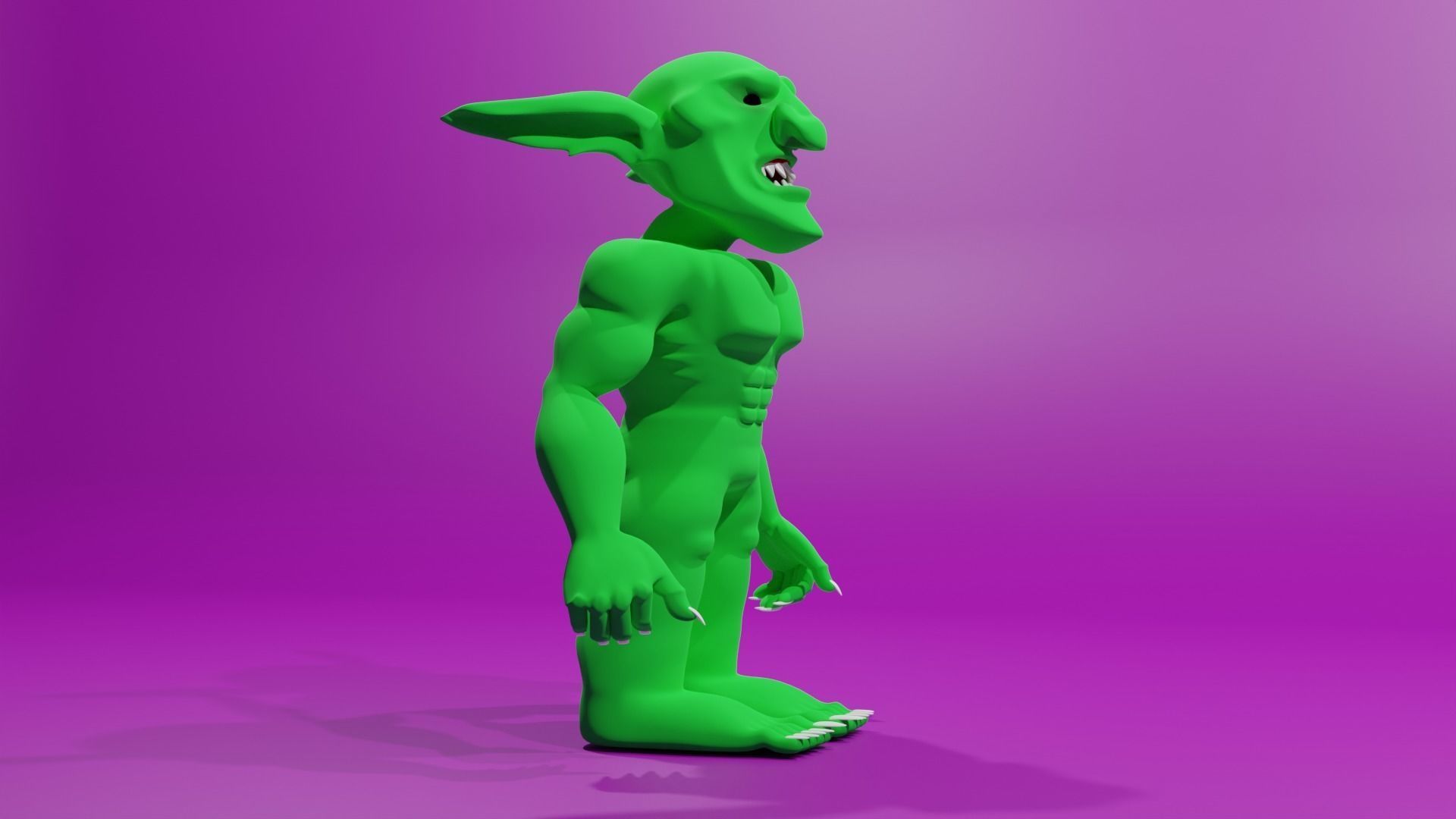Goblin 3d character 3D model_12