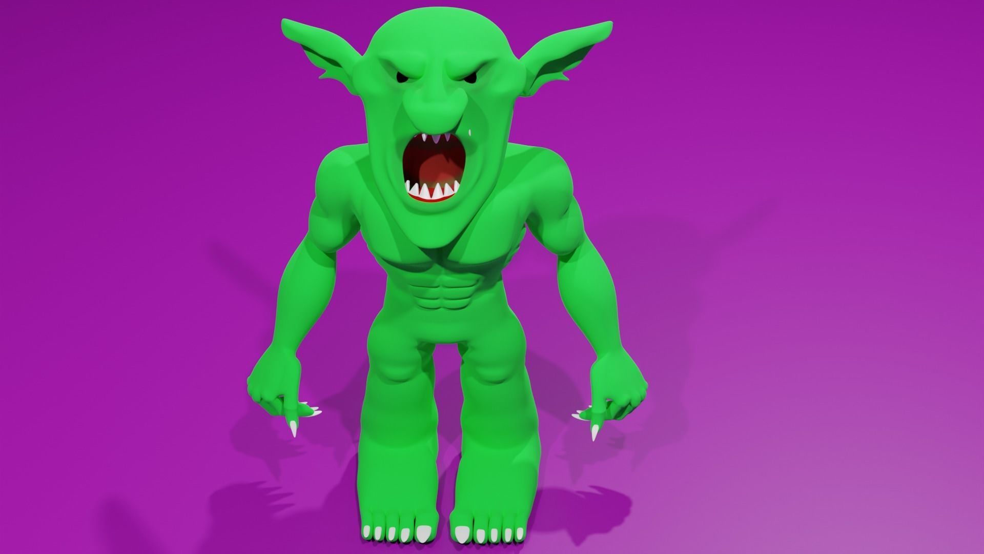 Goblin 3d character 3D model_13