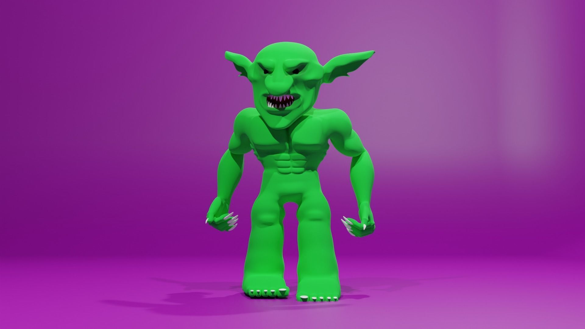 Goblin 3d character 3D model_6