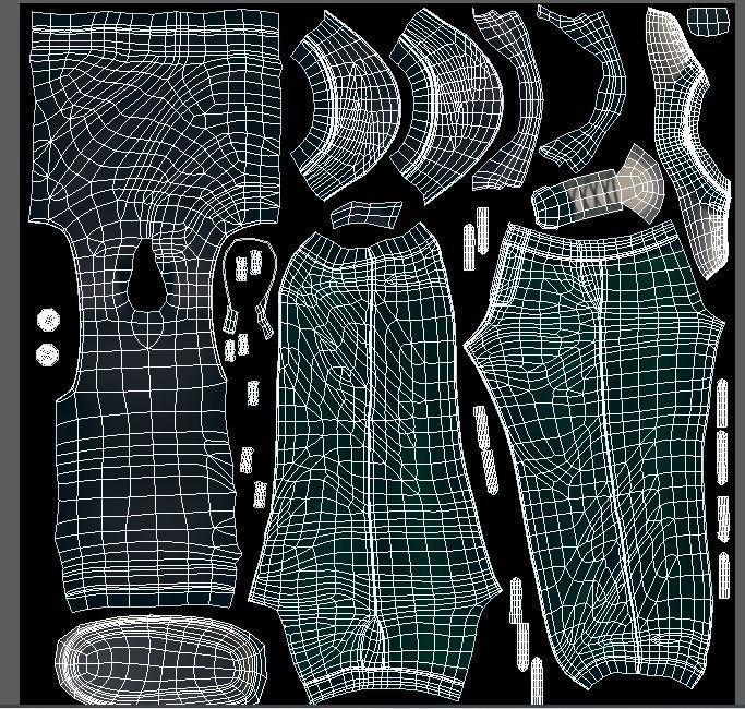 Cartoon High Poly Subdivision Avatar 013 Low-poly 3D model_14