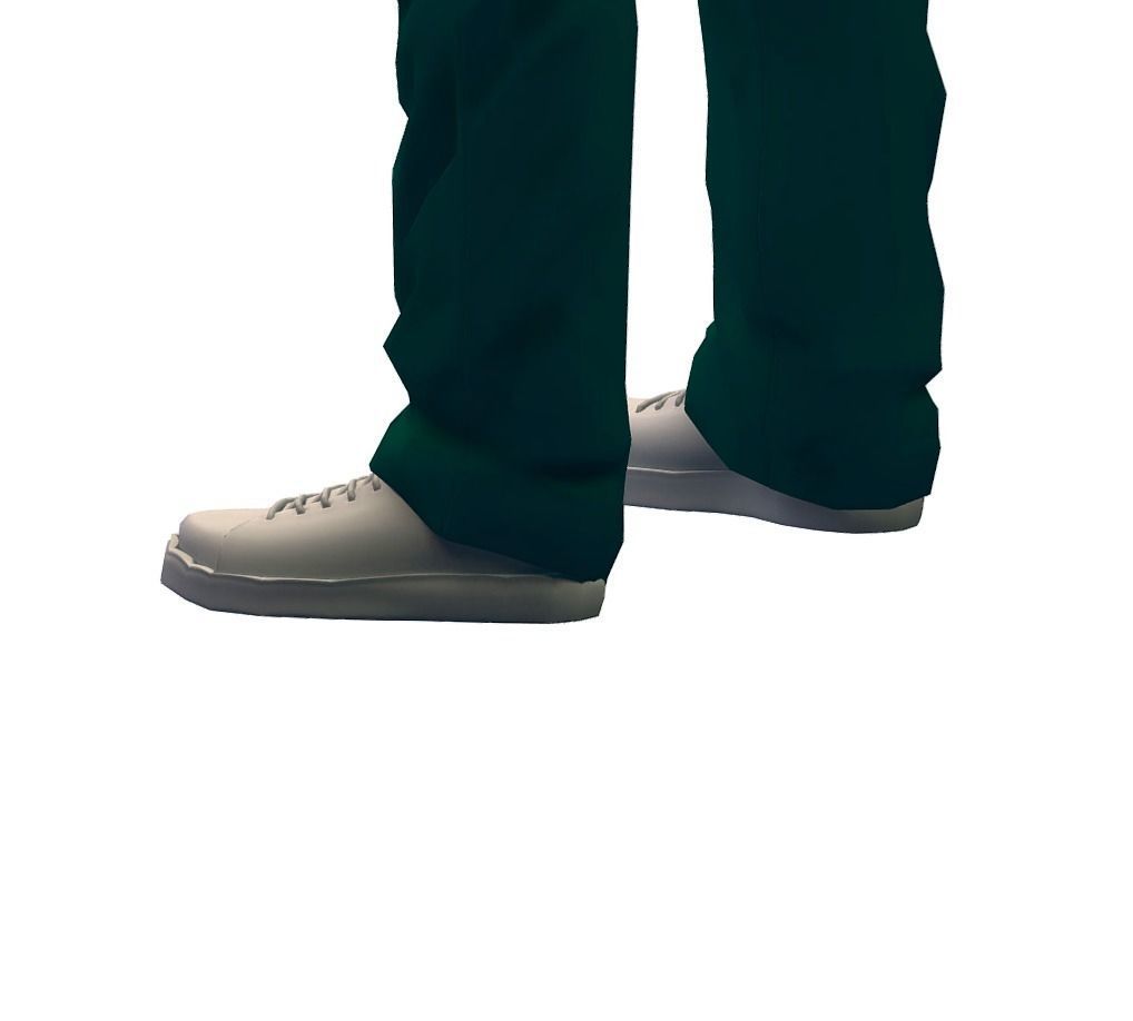 Cartoon High Poly Subdivision Avatar 013 Low-poly 3D model_6