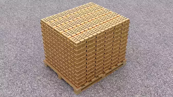 Gold Bar Pallet