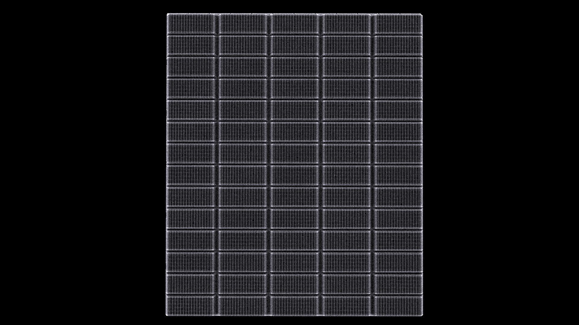 Gold Bar Pallet 3D model_14