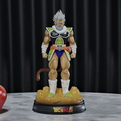 Paragus dragon ball statue 3D print model