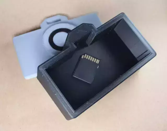 3D Camera Storage Box Container