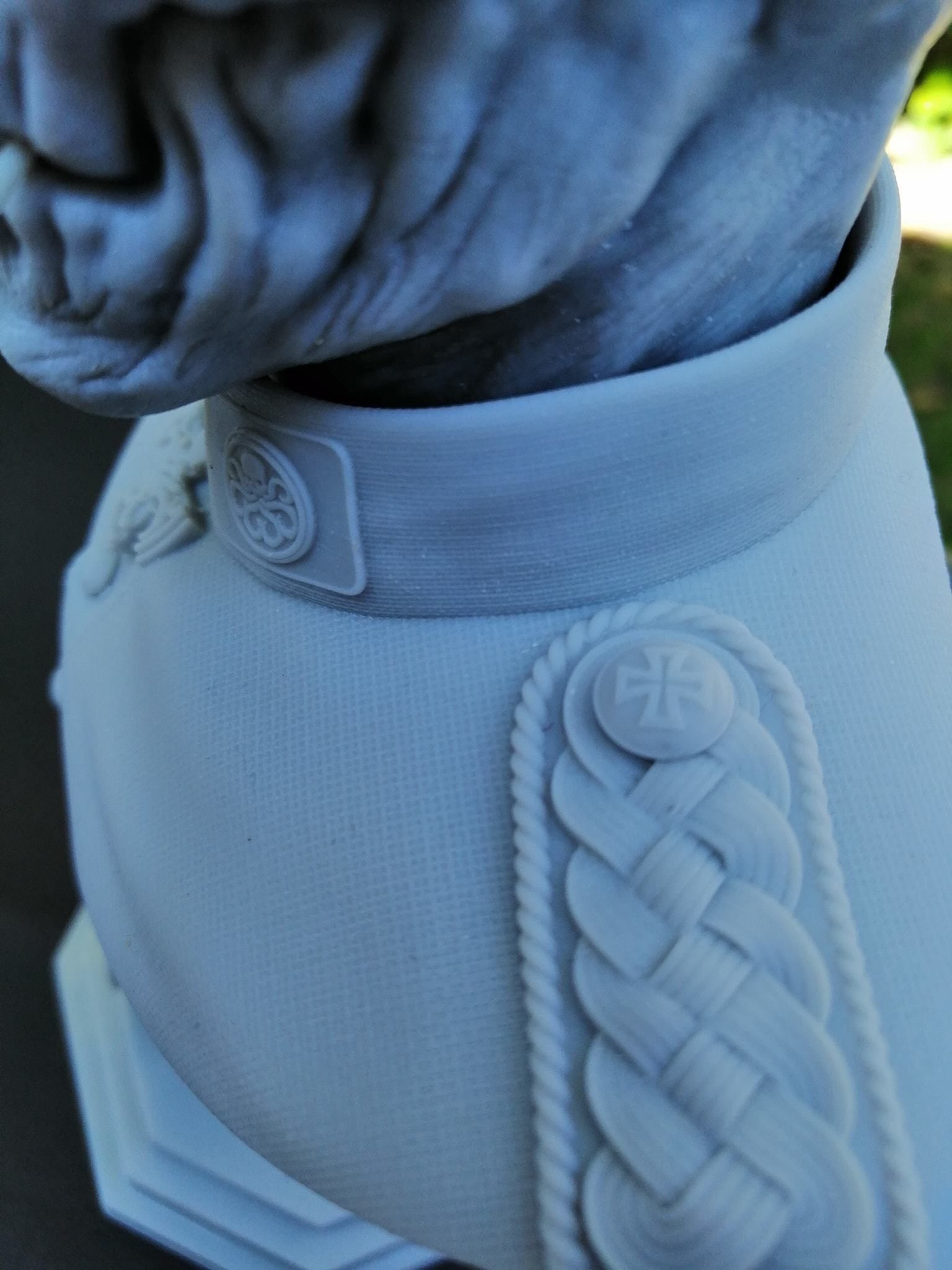 RED SKULL BUST 3D print model_18