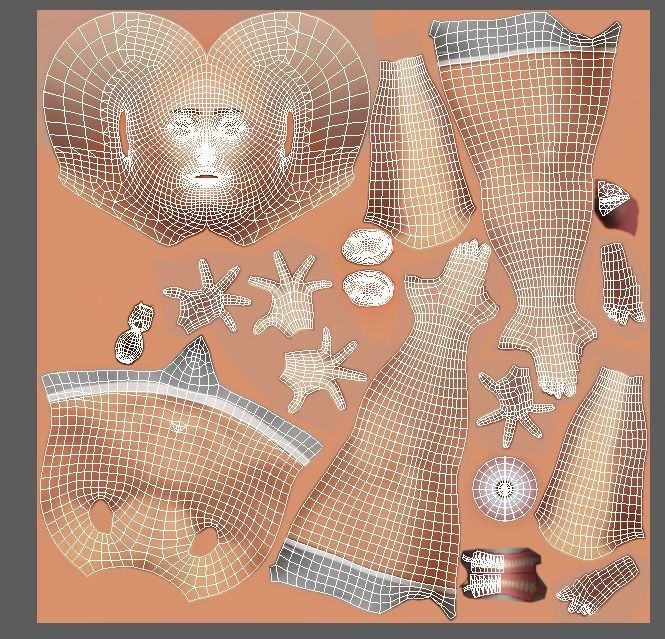 Cartoon Low Poly Style Avatar 022 Low-poly 3D model_7