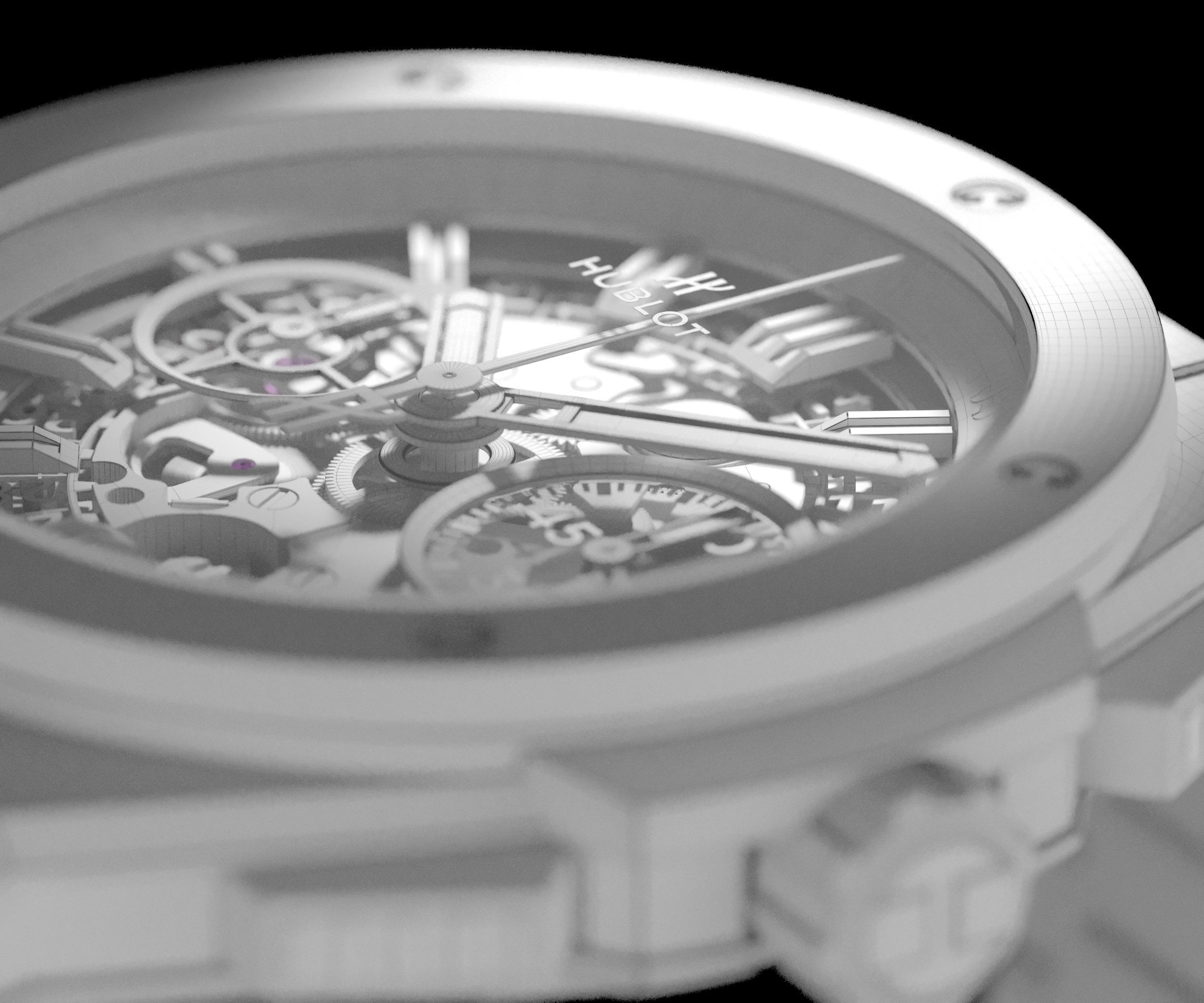 HUBLOT - Big Bang - Integrated Ceramic 3D model_10