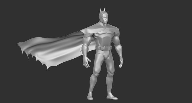 THE BATMAN STYLIZATION 3D print model