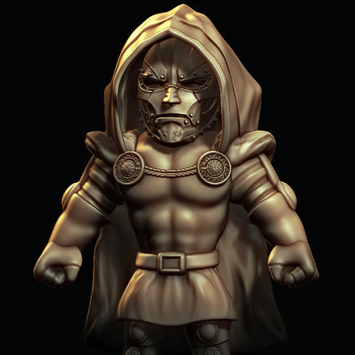 Doctor Victor Von Doom  Fantastic Four  3D print model_2