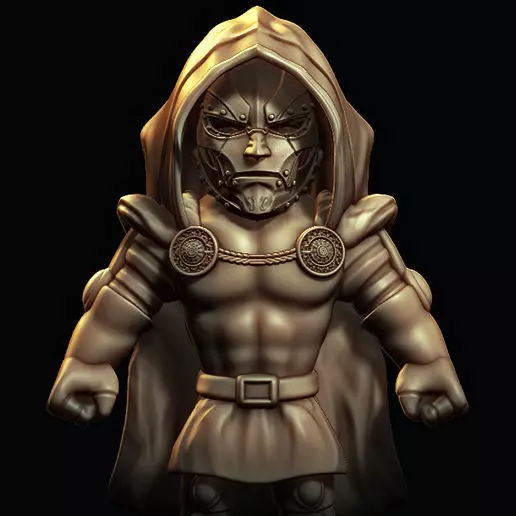 Doctor Victor Von Doom  Fantastic Four  3D print model_0
