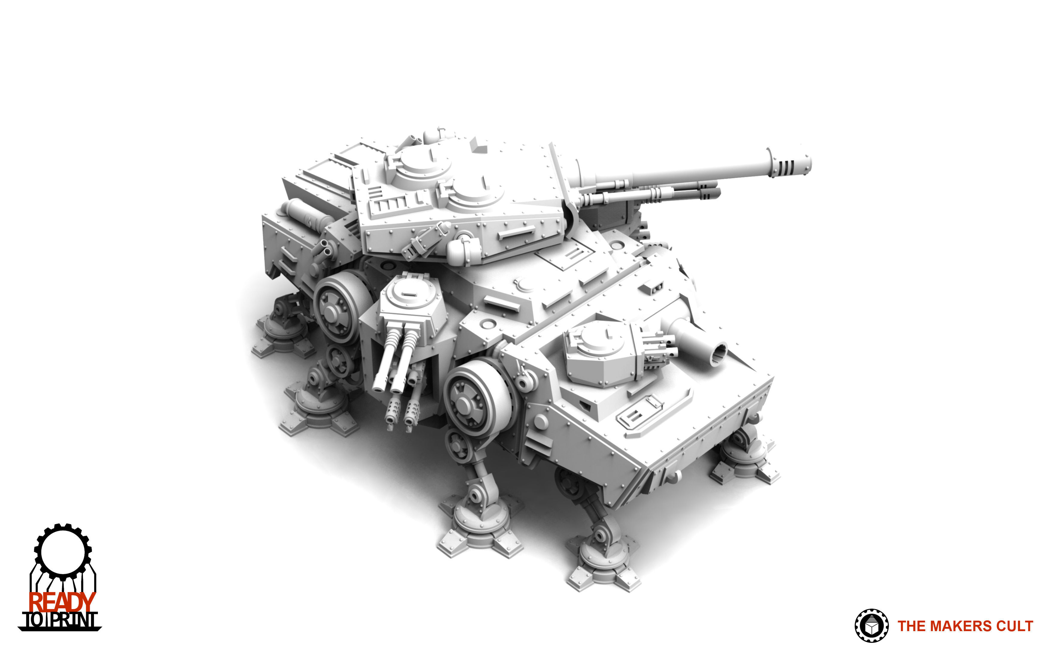 Valour Korps - Heavy Battle Walker 3D print model_12