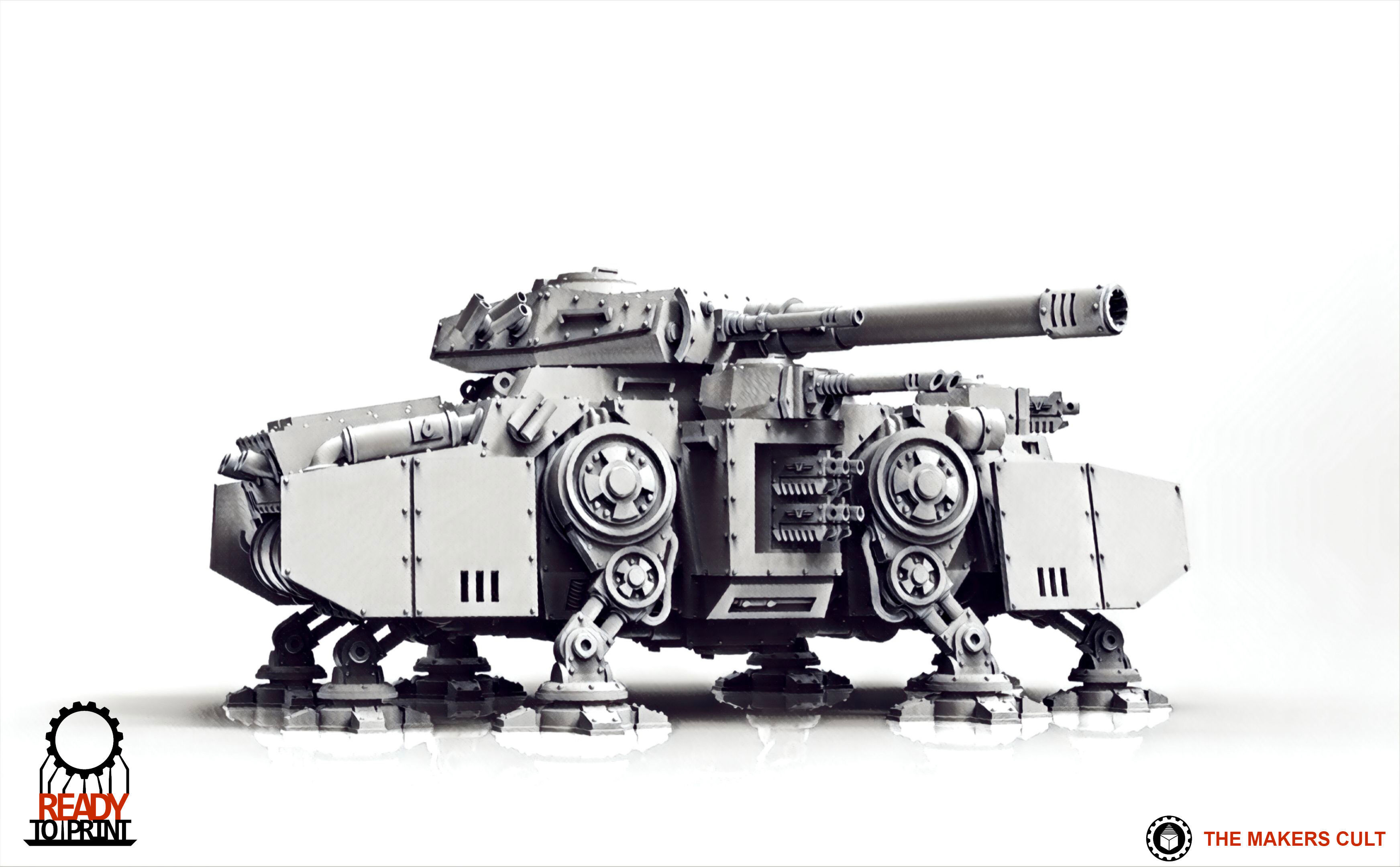 Valour Korps - Heavy Battle Walker 3D print model_22