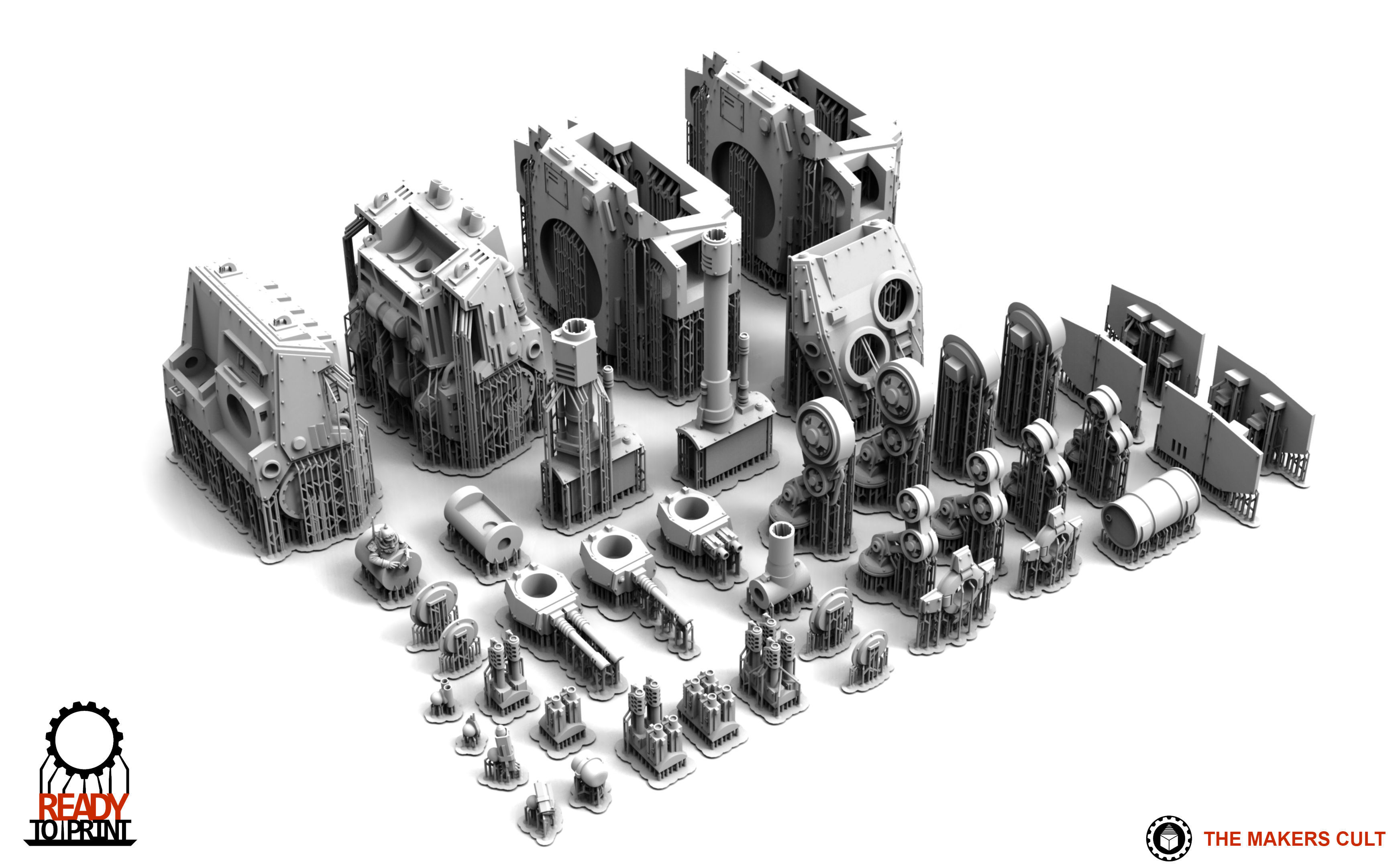 Valour Korps - Heavy Battle Walker 3D print model_3