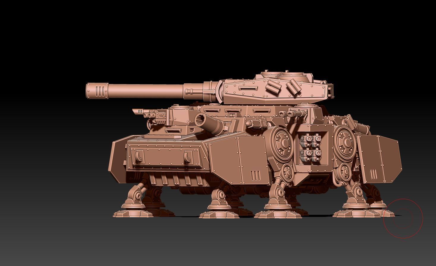 Valour Korps - Heavy Battle Walker 3D print model_8