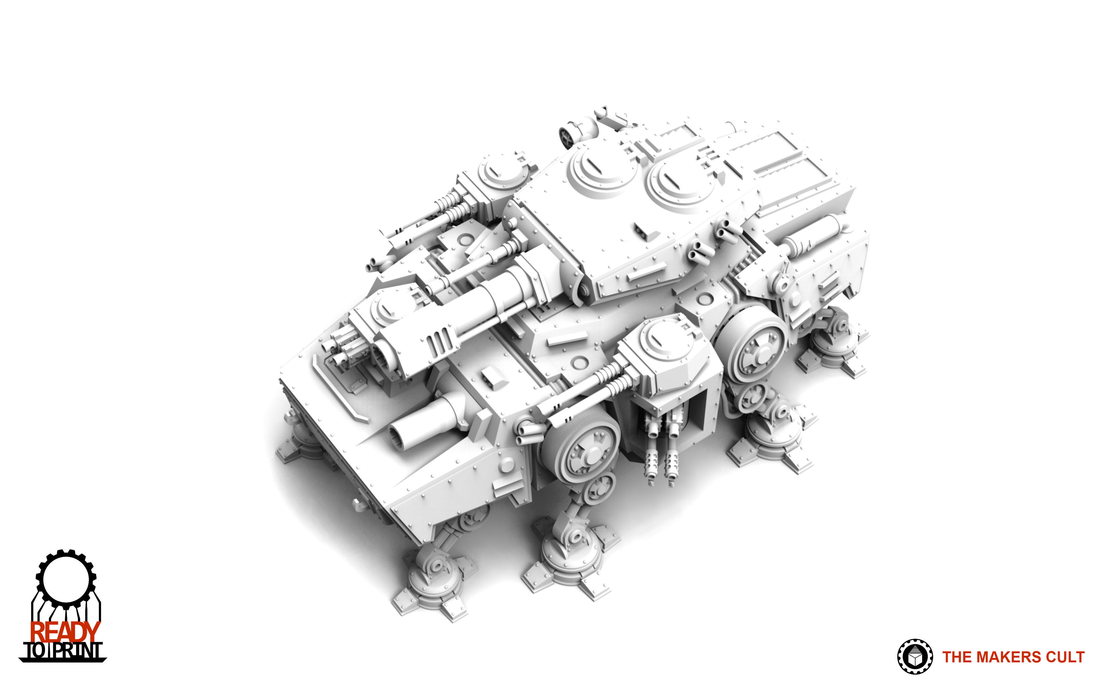 Valour Korps - Heavy Battle Walker 3D print model_19