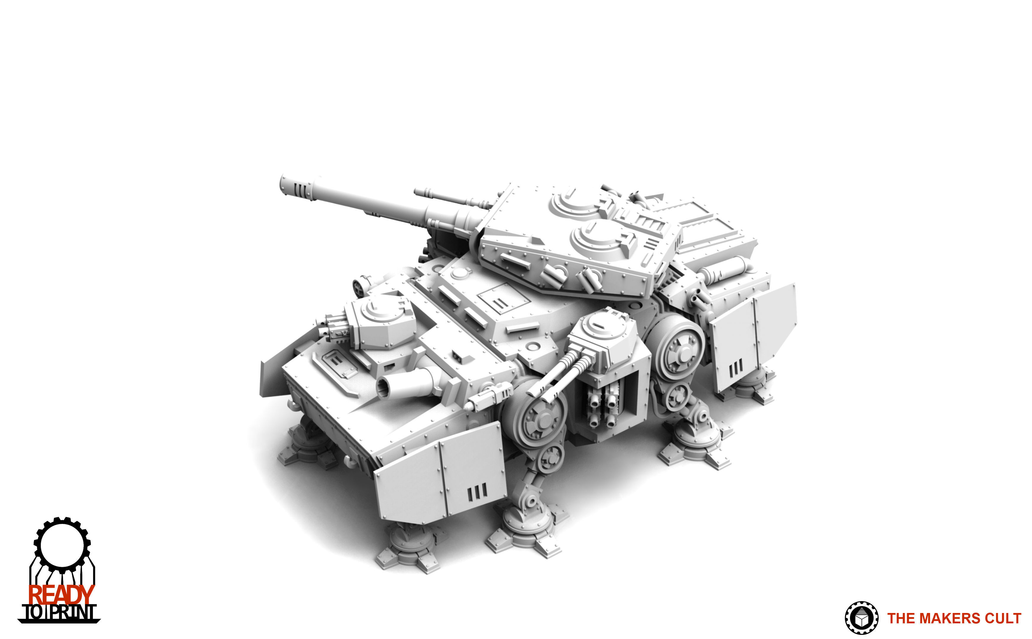 Valour Korps - Heavy Battle Walker 3D print model_18