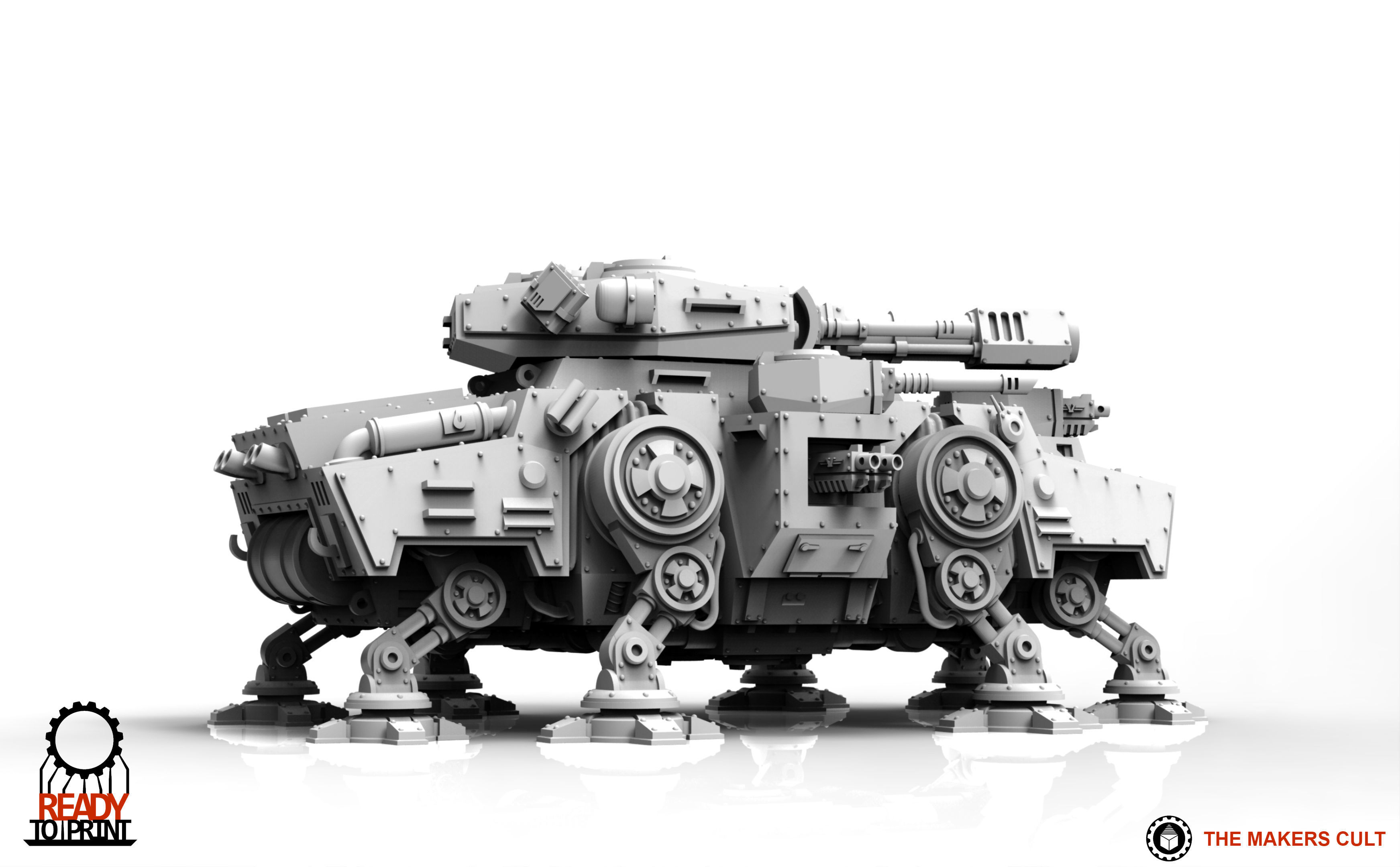 Valour Korps - Heavy Battle Walker 3D print model_13