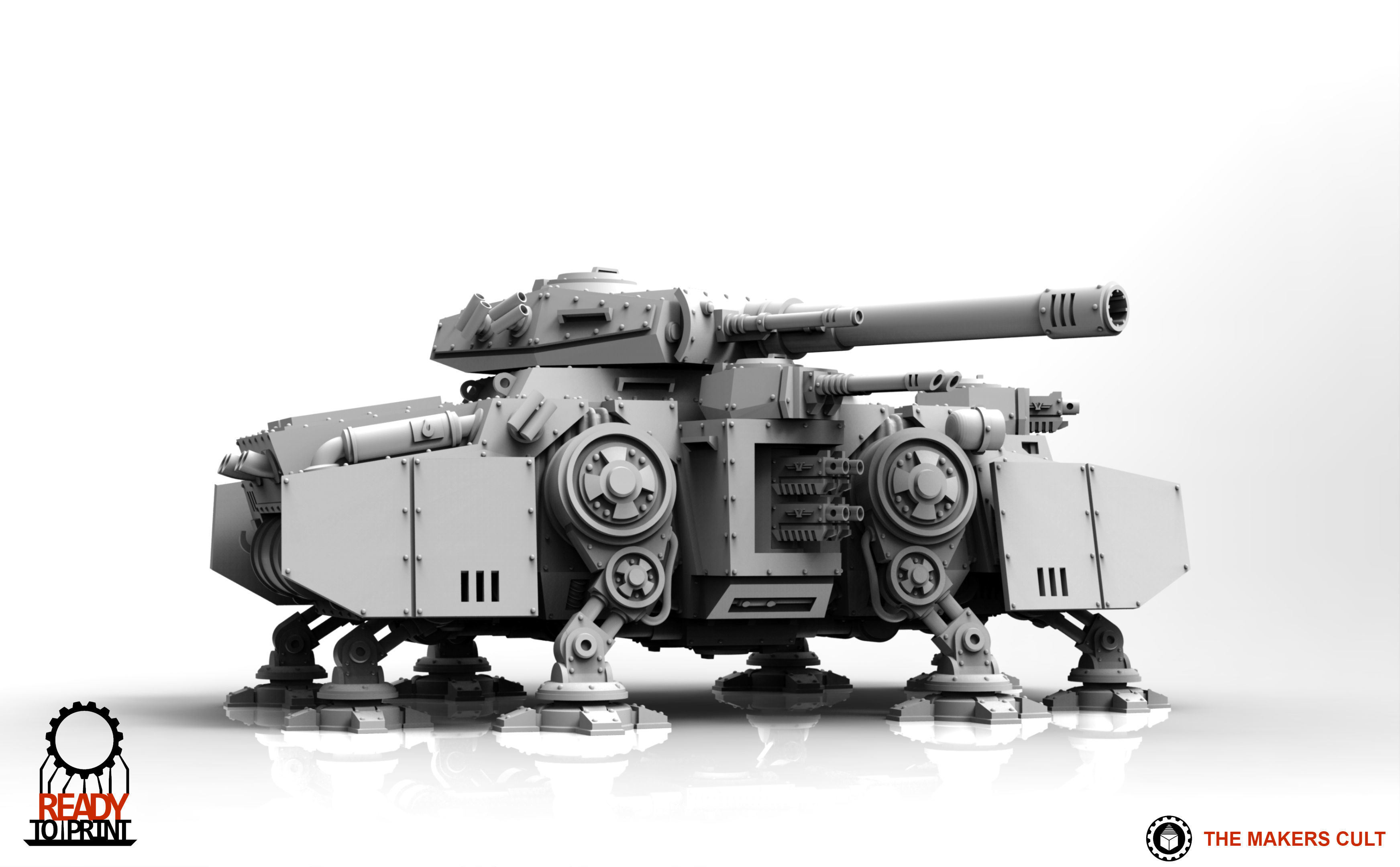 Valour Korps - Heavy Battle Walker 3D print model_15