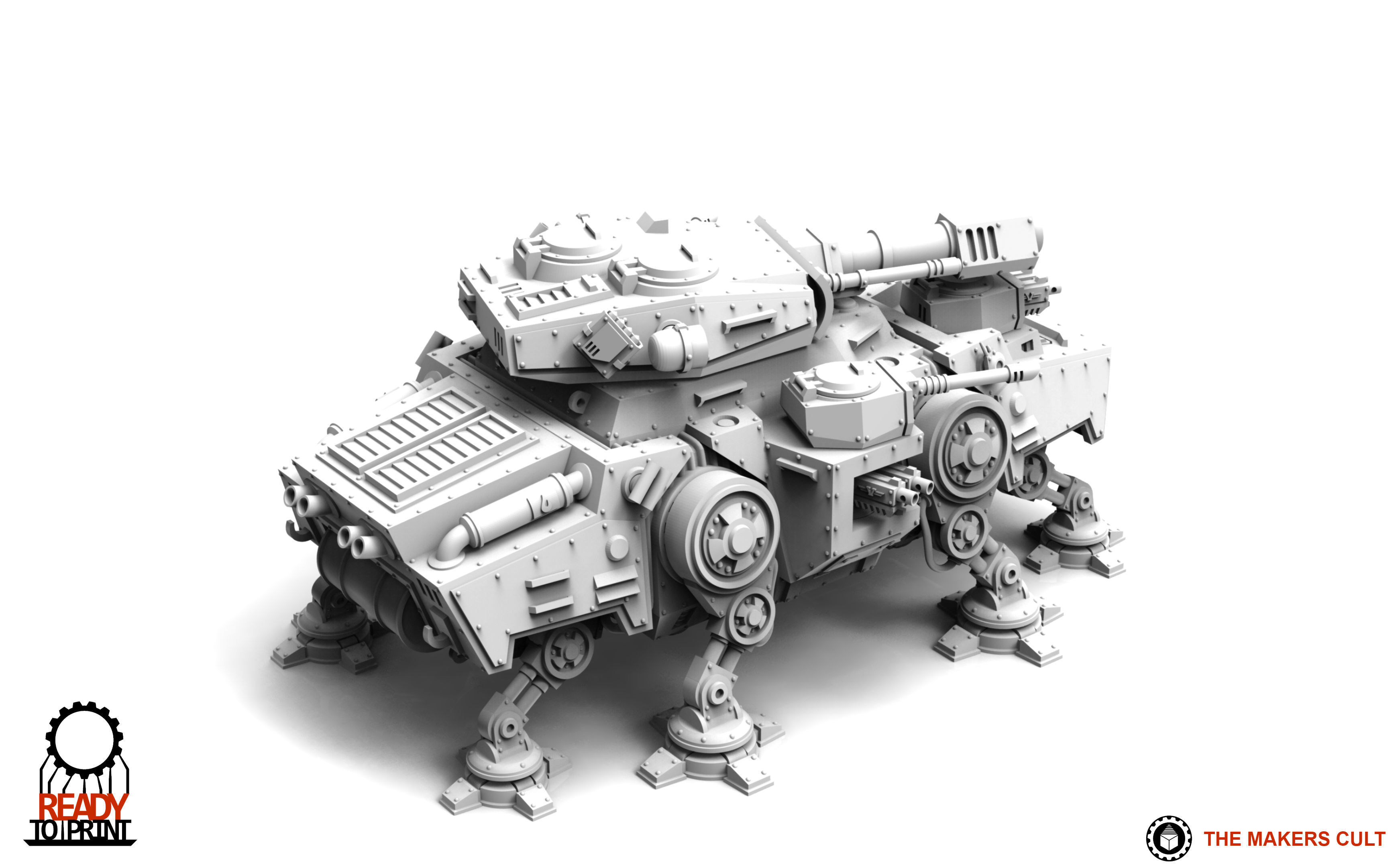 Valour Korps - Heavy Battle Walker 3D print model_14