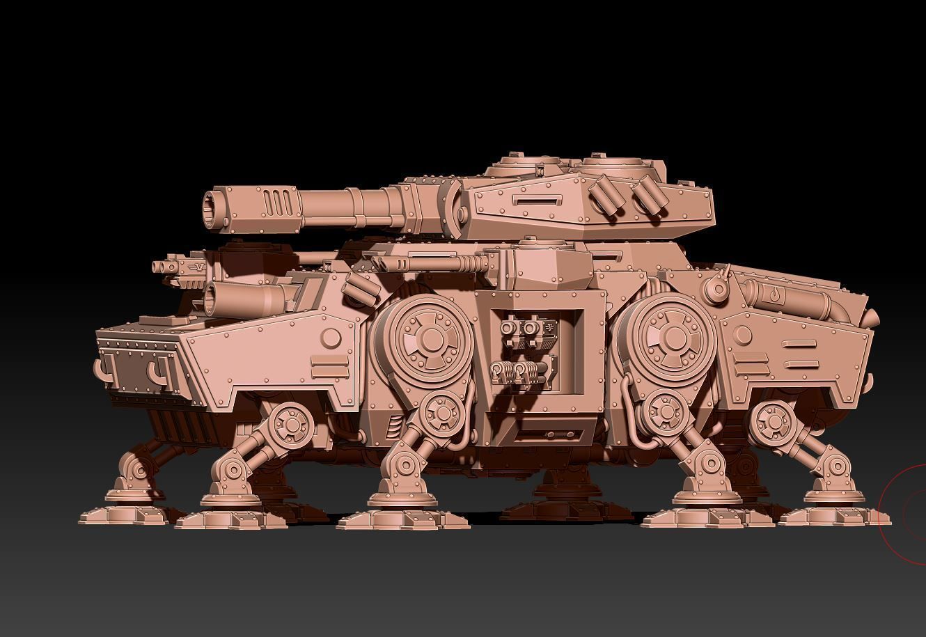 Valour Korps - Heavy Battle Walker 3D print model_9