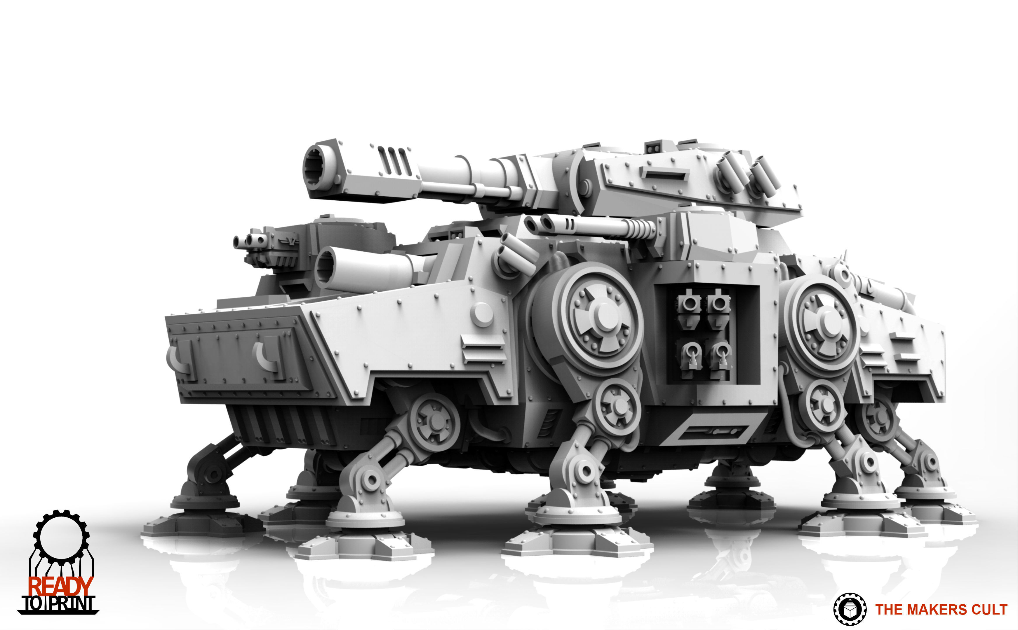 Valour Korps - Heavy Battle Walker 3D print model_17
