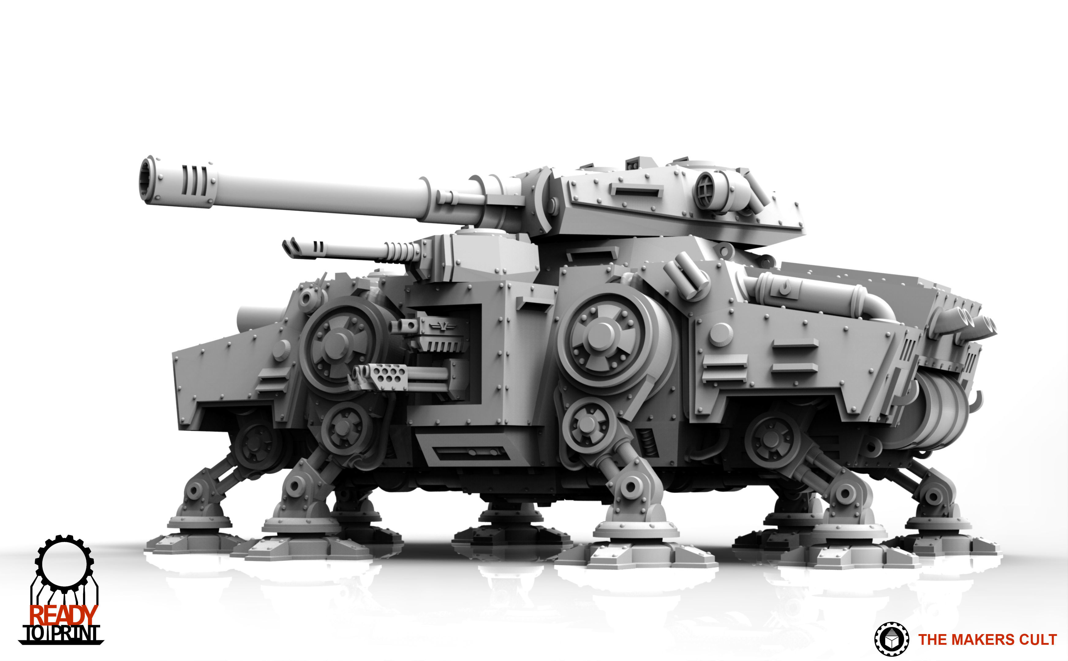 Valour Korps - Heavy Battle Walker 3D print model_16