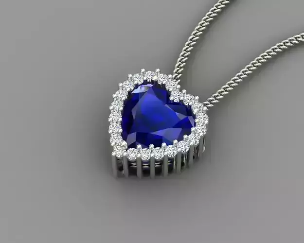 Heart of the ocean pendant 