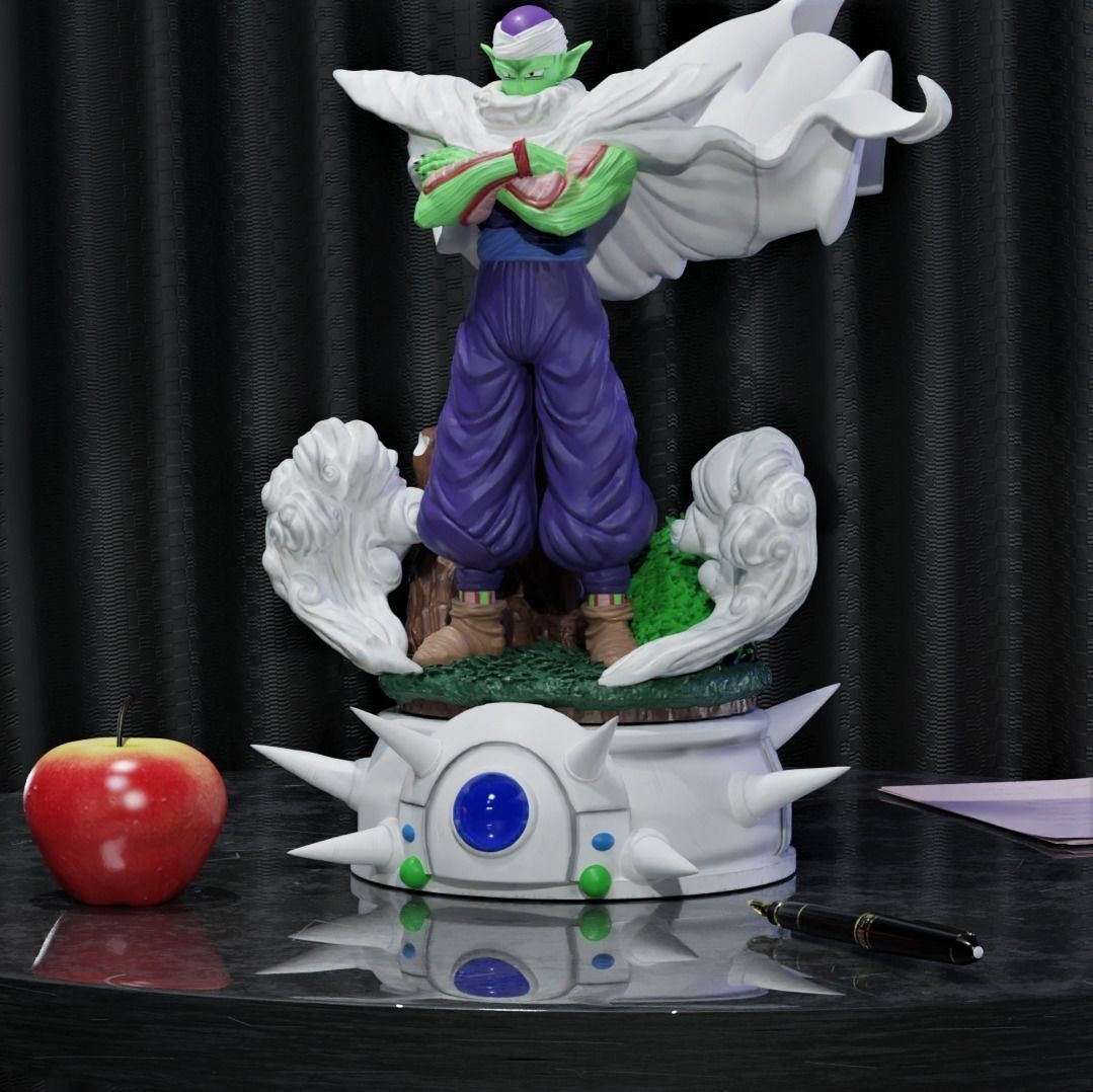 Piccolo dragon ball z figurines on table 3D print model_11