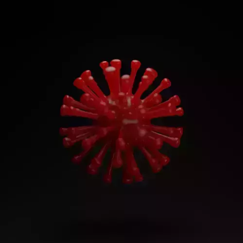 Virus-Animated coronavirus - coronavirus Low-poly 3D model