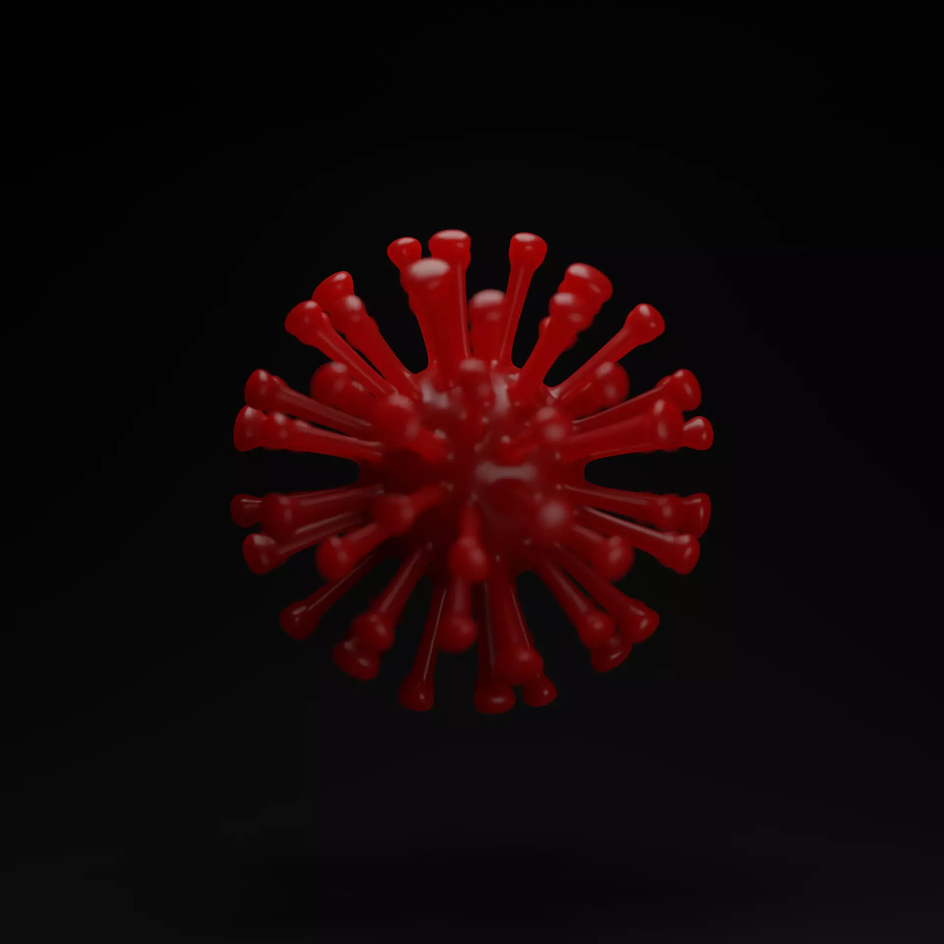 Virus-Animated coronavirus - coronavirus Low-poly 3D model_0