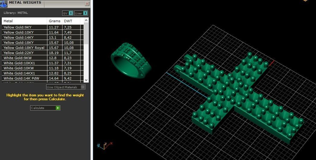 Pendant cross Model 1706 3D print model_7