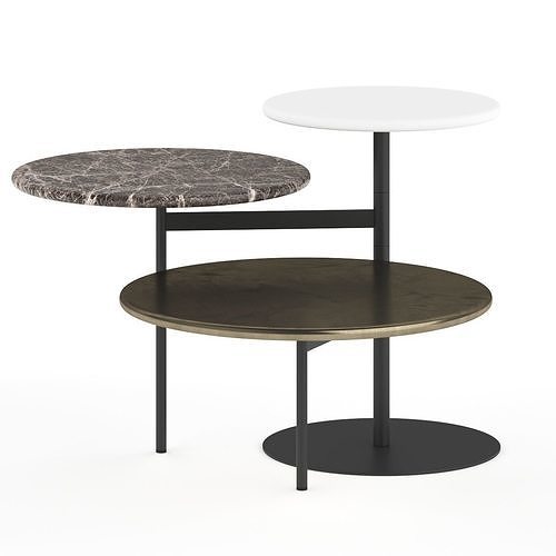 Ditre Italia TRIS Coffee Table 3D model